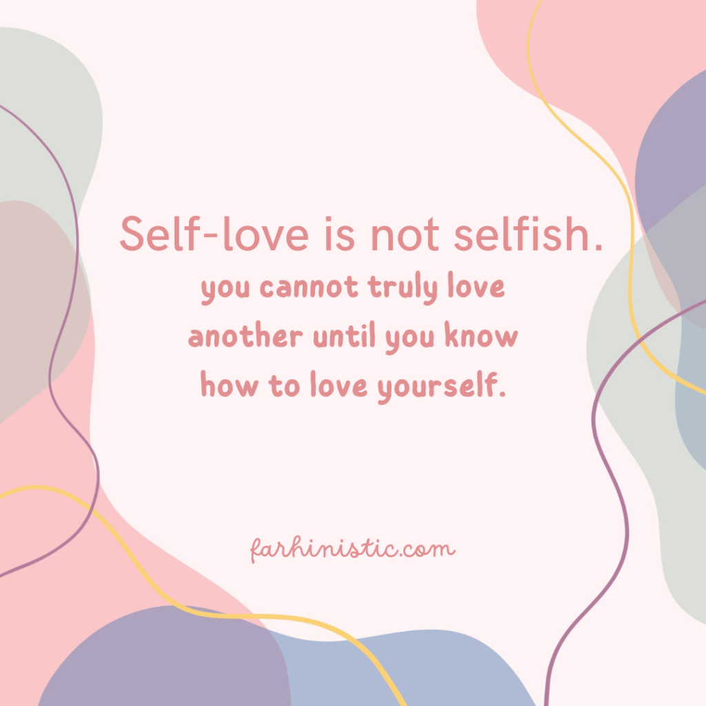 Self love